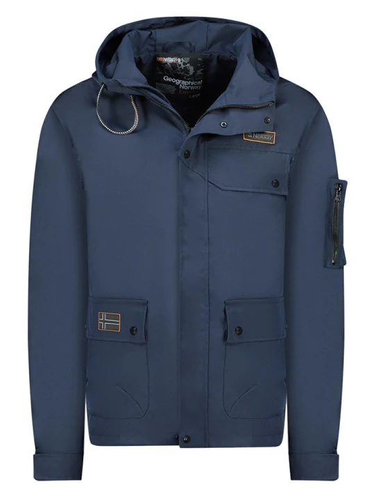 Zdjęcie produktu Geographical Norway Kurtka przejściowa "Bakirou" w kolorze granatowym rozmiar: L