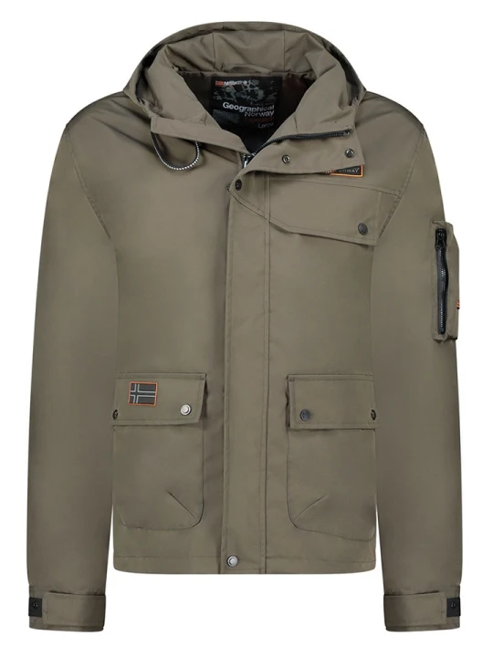 Zdjęcie produktu Geographical Norway Kurtka przejściowa "Bakirou" w kolorze khaki rozmiar: S