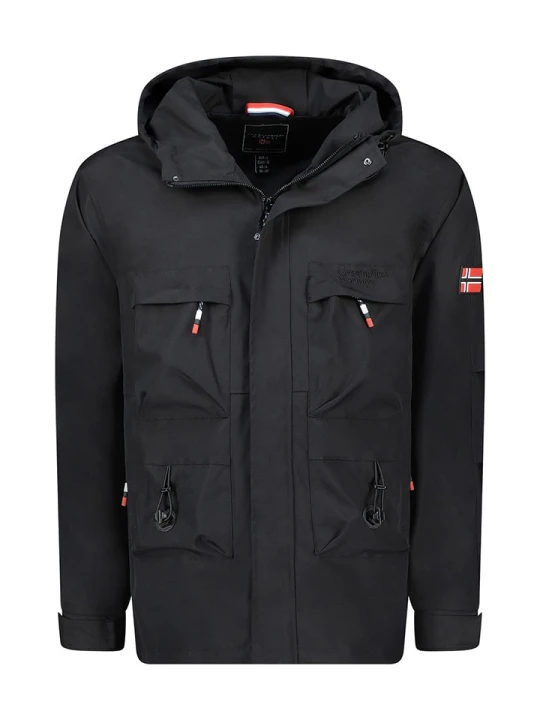 Zdjęcie produktu Geographical Norway Kurtka przejściowa "Barimo" w kolorze czarnym rozmiar: S
