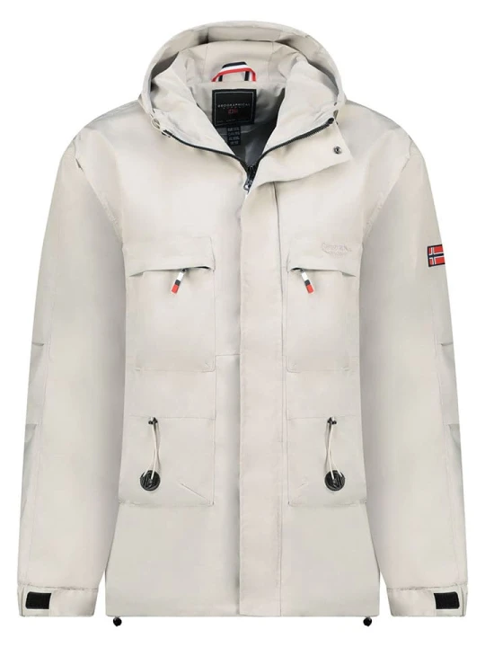 Zdjęcie produktu Geographical Norway Kurtka przejściowa "Barimo" w kolorze kremowym rozmiar: XL