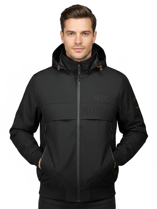 Zdjęcie produktu Geographical Norway Kurtka przejściowa "Batego" w kolorze czarnym rozmiar: S