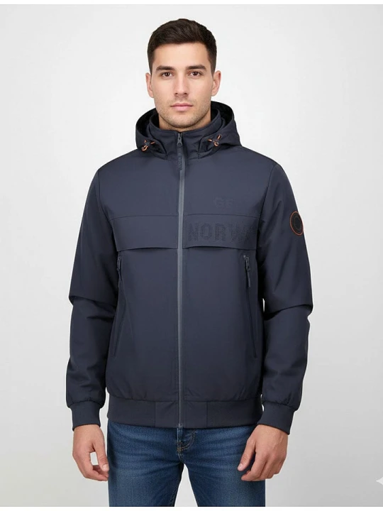 Zdjęcie produktu Geographical Norway Kurtka przejściowa "Batego" w kolorze granatowym rozmiar: M