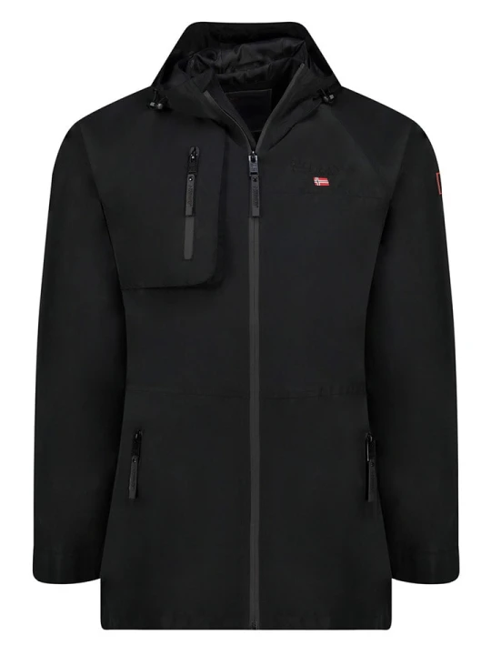 Zdjęcie produktu Geographical Norway Kurtka przejściowa "Bunto" w kolorze czarnym rozmiar: 3XL