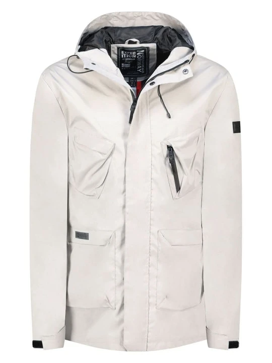 Zdjęcie produktu Geographical Norway Kurtka przejściowa "Cully" w kolorze jasnoszarym rozmiar: L