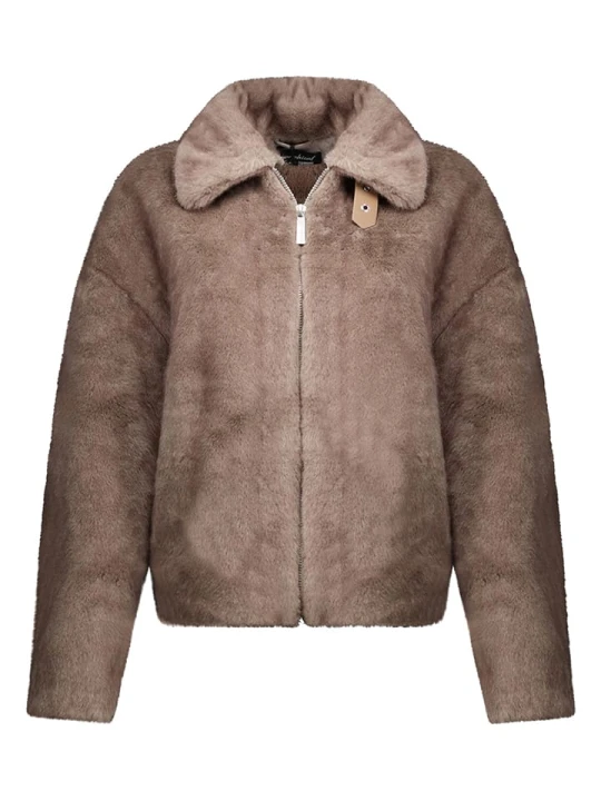 Zdjęcie produktu Geographical Norway Kurtka przejściowa "Donica" w kolorze beżowym rozmiar: XL
