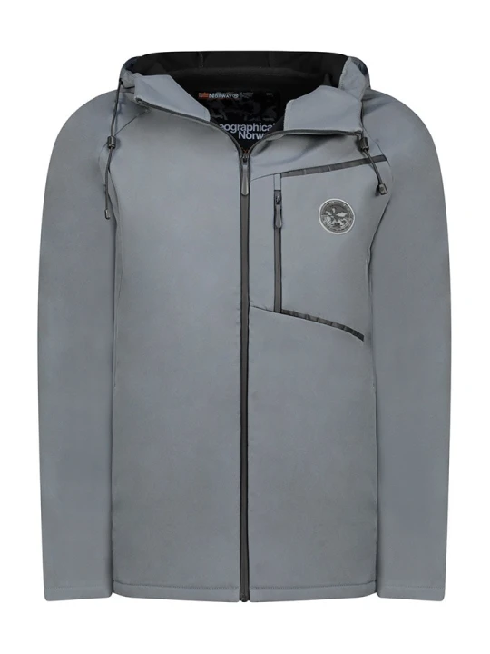 Zdjęcie produktu Geographical Norway Kurtka przejściowa "Teodore" w kolorze szarym rozmiar: S