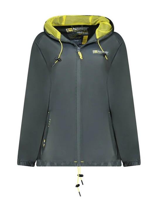 Zdjęcie produktu Geographical Norway Kurtka przejściowa w kolorze antracytowym rozmiar: L