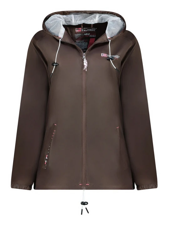 Zdjęcie produktu Geographical Norway Kurtka przejściowa w kolorze brązowym rozmiar: M