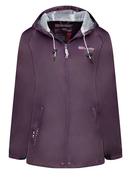 Zdjęcie produktu Geographical Norway Kurtka przejściowa w kolorze fioletowym rozmiar: L