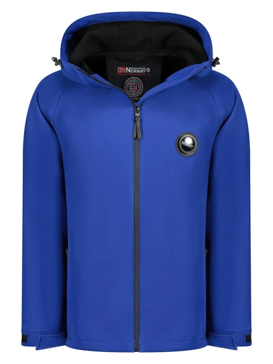 Zdjęcie produktu Geographical Norway Kurtka softshellowa "Tamigoglass" w kolorze niebieskim rozmiar: L
