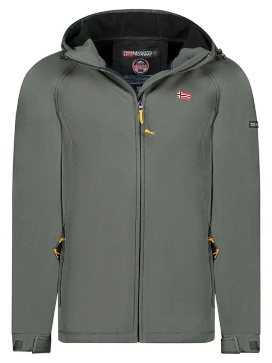Zdjęcie produktu Geographical Norway Kurtka softshellowa "Tamigoglor" w kolorze antracytowym rozmiar: XXL