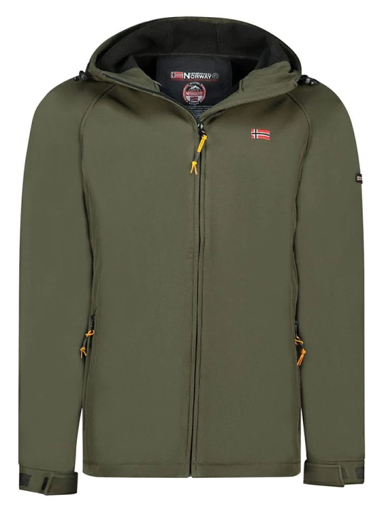 Zdjęcie produktu Geographical Norway Kurtka softshellowa "Tamigoglor" w kolorze khaki rozmiar: 3XL