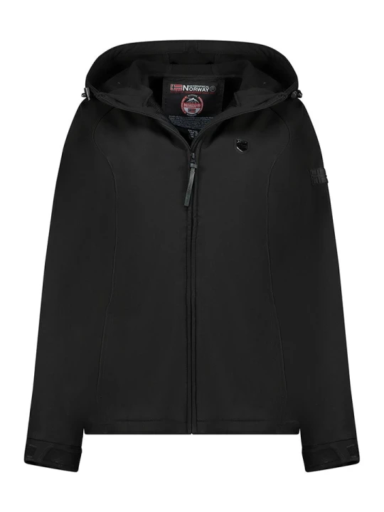 Zdjęcie produktu Geographical Norway Kurtka softshellowa "Tamilalor" w kolorze czarnym rozmiar: L