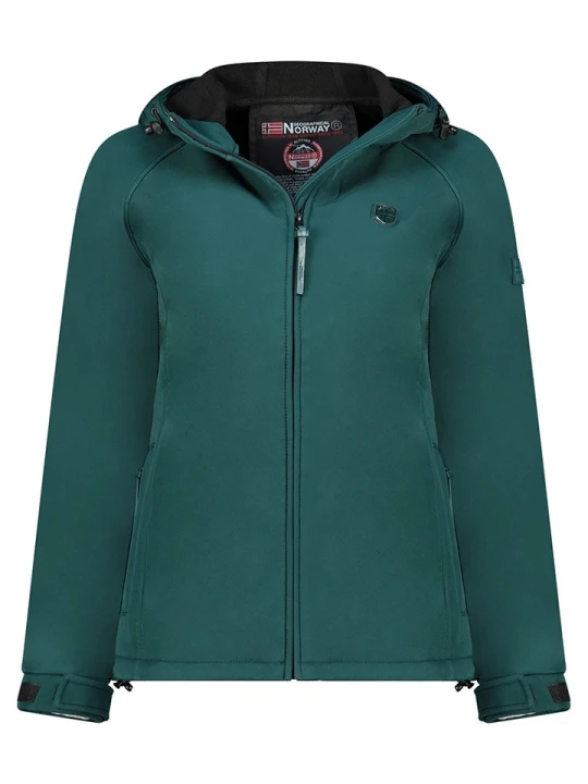 Zdjęcie produktu Geographical Norway Kurtka softshellowa "Tamilalor" w kolorze morskim rozmiar: S