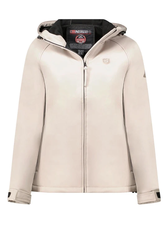 Zdjęcie produktu Geographical Norway Kurtka softshellowa "Tamilatal" w kolorze beżowym rozmiar: XXL