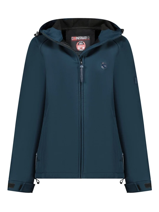 Zdjęcie produktu Geographical Norway Kurtka softshellowa "Tamilatal" w kolorze granatowym rozmiar: L