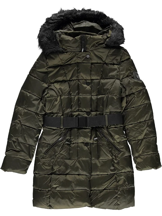Zdjęcie produktu Geographical Norway Kurtka zimowa "Anemone" w kolorze khaki rozmiar: 140