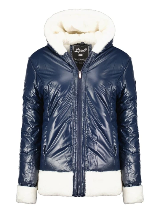 Zdjęcie produktu Geographical Norway Kurtka zimowa "Babylouno" w kolorze granatowym rozmiar: L
