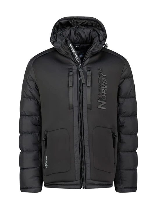 Zdjęcie produktu Geographical Norway Kurtka zimowa "Beachwood" w kolorze czarnym rozmiar: 3XL
