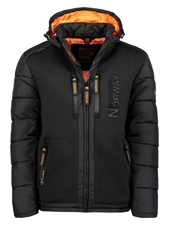 Zdjęcie produktu Geographical Norway Kurtka zimowa "Beachwood" w kolorze czarnym rozmiar: S