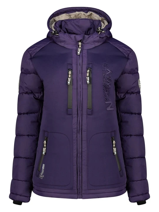 Zdjęcie produktu Geographical Norway Kurtka zimowa "Beachwood" w kolorze fioletowym rozmiar: L