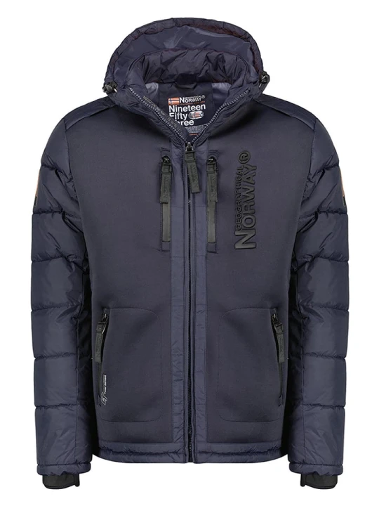 Zdjęcie produktu Geographical Norway Kurtka zimowa "Beachwood" w kolorze granatowym rozmiar: XL