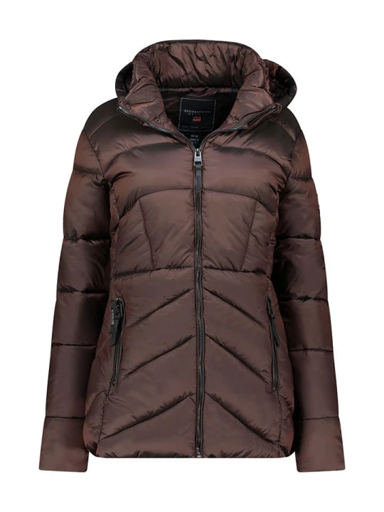 Zdjęcie produktu Geographical Norway Kurtka zimowa "Blanche" w kolorze brązowym rozmiar: 3XL