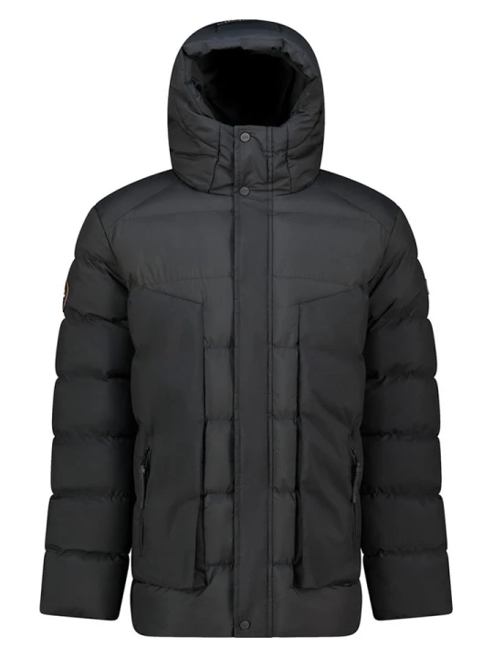 Zdjęcie produktu Geographical Norway Kurtka zimowa "Blossom" w kolorze czarnym rozmiar: L