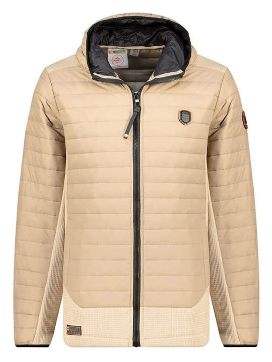 Zdjęcie produktu Geographical Norway Kurtka zimowa "Carembar" w kolorze beżowym rozmiar: M
