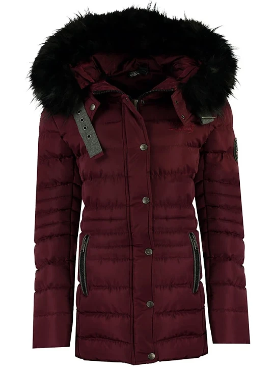 Zdjęcie produktu Geographical Norway Kurtka zimowa "Daleo" w kolorze bordowym rozmiar: 176