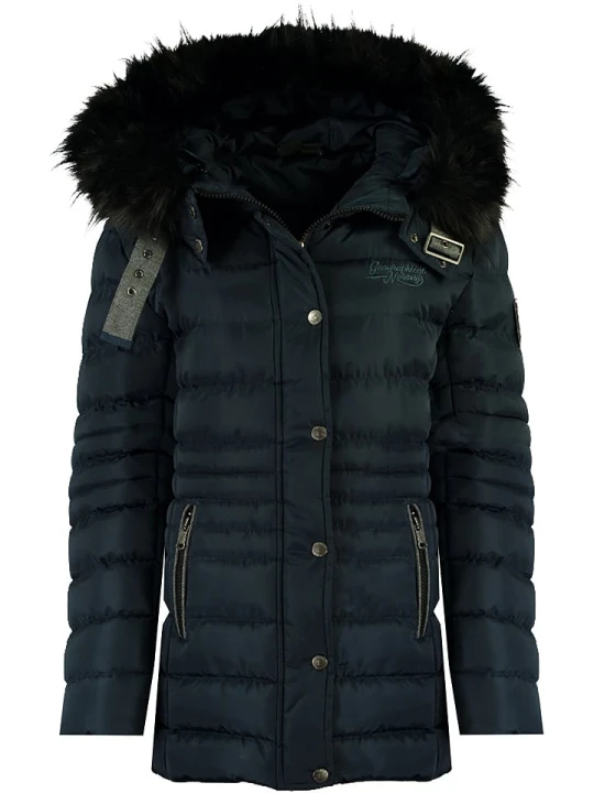 Zdjęcie produktu Geographical Norway Kurtka zimowa "Daleo" w kolorze granatowym rozmiar: 128