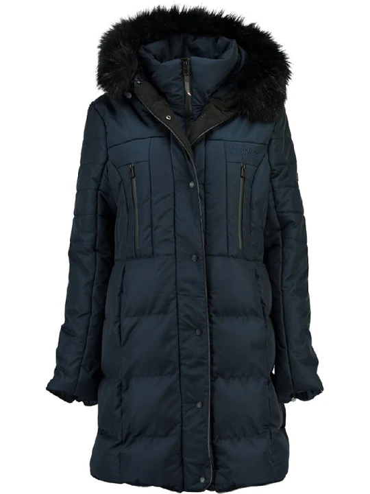 Zdjęcie produktu Geographical Norway Kurtka zimowa "Diaz" w kolorze granatowym rozmiar: 164