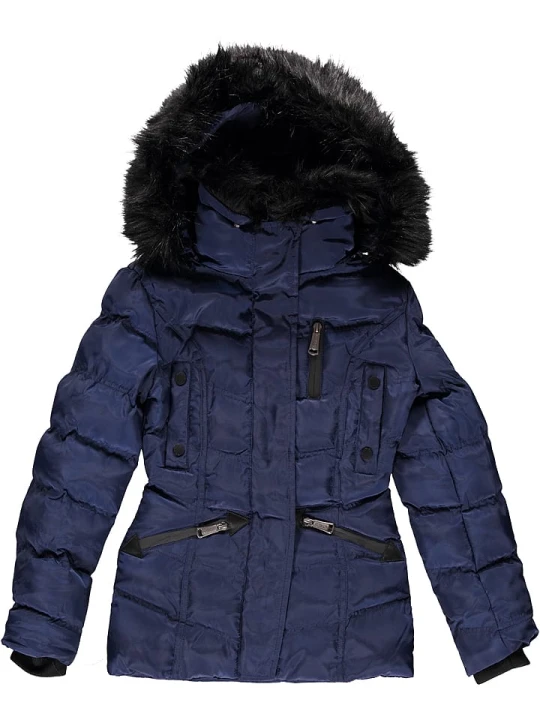 Zdjęcie produktu Geographical Norway Kurtka zimowa "Doctor" w kolorze granatowym rozmiar: 152