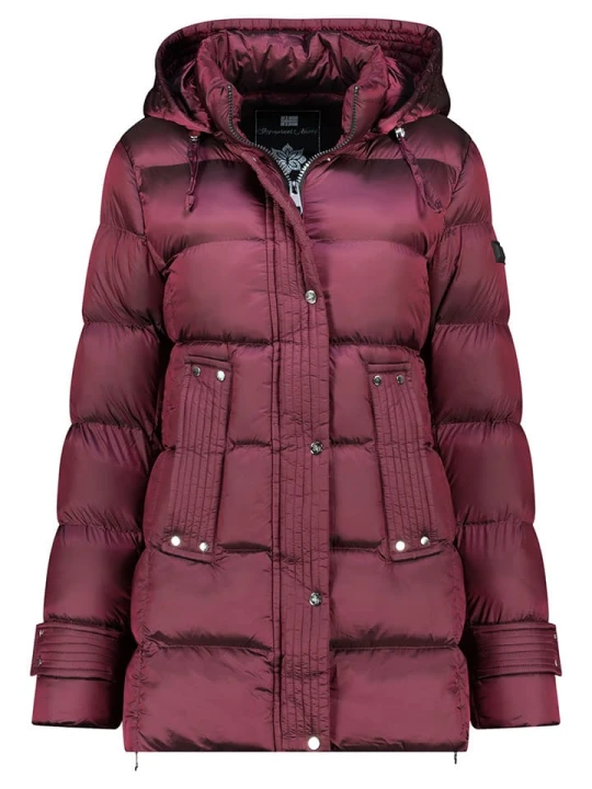 Zdjęcie produktu Geographical Norway Kurtka zimowa "Dolidia" w kolorze bordowym rozmiar: L
