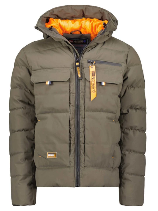 Zdjęcie produktu Geographical Norway Kurtka zimowa "Dosiba" w kolorze khaki rozmiar: S
