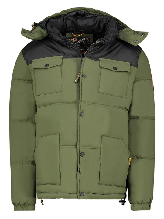 Zdjęcie produktu Geographical Norway Kurtka zimowa w kolorze zielonym rozmiar: XXL
