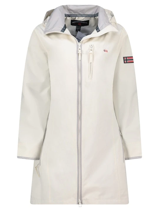 Zdjęcie produktu Geographical Norway Parka "Bady" w kolorze białym rozmiar: S