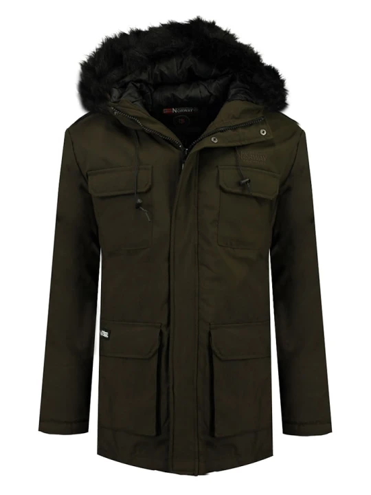 Zdjęcie produktu Geographical Norway Parka "Batna" w kolorze oliwkowym rozmiar: XL