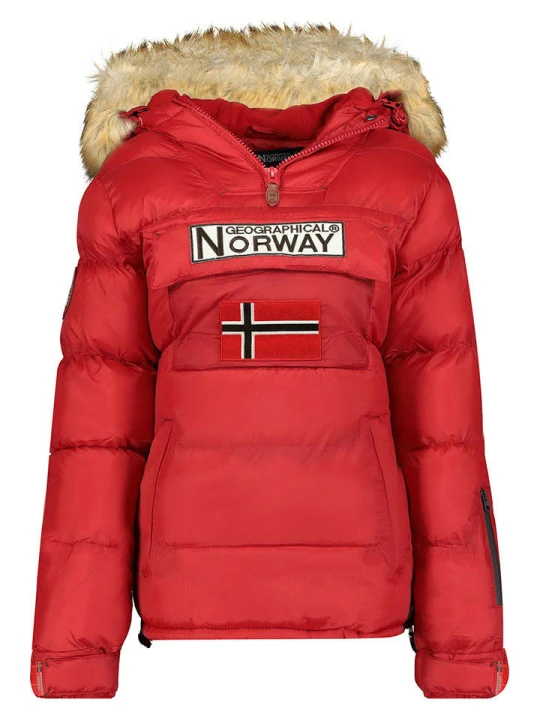 Zdjęcie produktu Geographical Norway Parka "Belancolie" w kolorze czerwonym rozmiar: 164