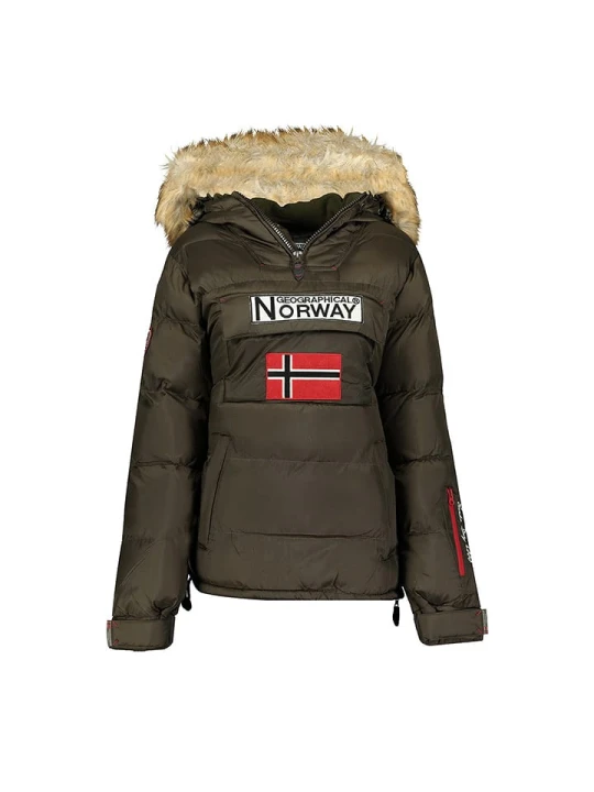 Zdjęcie produktu Geographical Norway Parka "Belancolie" w kolorze khaki rozmiar: 164