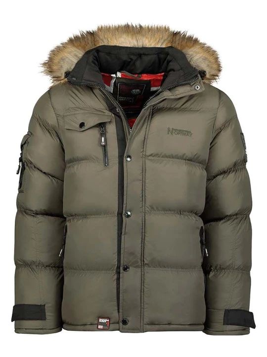 Zdjęcie produktu Geographical Norway Parka "Bonap" w kolorze khaki rozmiar: 128