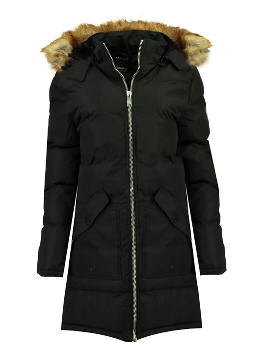 Zdjęcie produktu Geographical Norway Parka "Canelle" w kolorze czarnym rozmiar: M