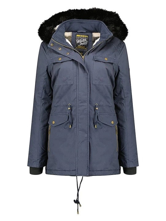 Zdjęcie produktu Geographical Norway Parka "Celeste" w kolorze niebieskim rozmiar: S