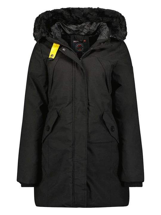 Zdjęcie produktu Geographical Norway Parka "Cherifa" w kolorze czarnym rozmiar: L