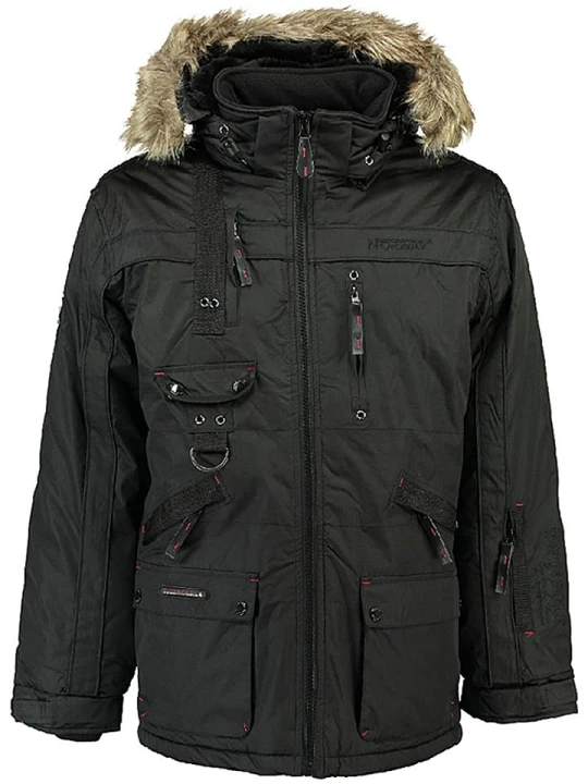 Zdjęcie produktu Geographical Norway Parka "Chirac" w kolorze czarnym rozmiar: M