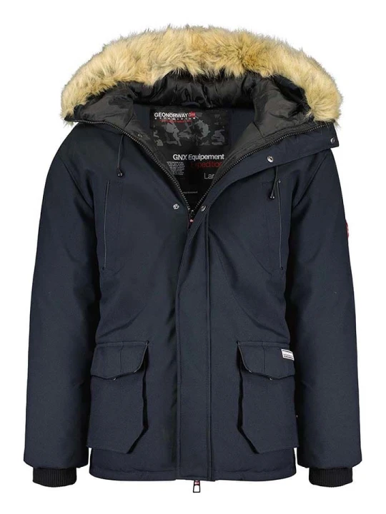 Zdjęcie produktu Geographical Norway Parka "Claude" w kolorze granatowym rozmiar: 176