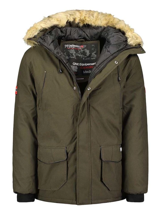 Zdjęcie produktu Geographical Norway Parka "Claude" w kolorze khaki rozmiar: 128