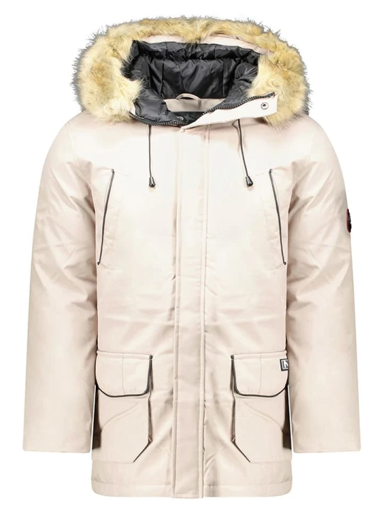 Zdjęcie produktu Geographical Norway Parka "Claude" w kolorze kremowym rozmiar: L