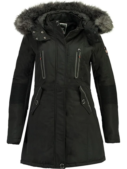 Zdjęcie produktu Geographical Norway Parka "Coraly" w kolorze czarnym rozmiar: L