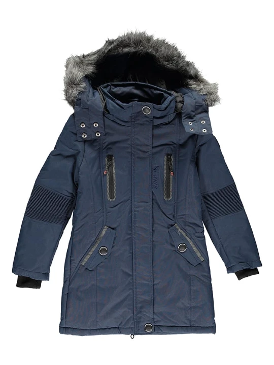 Zdjęcie produktu Geographical Norway Parka "Coraly" w kolorze granatowym rozmiar: 128